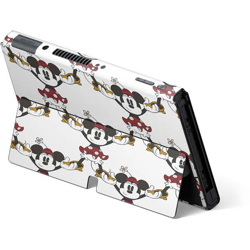 Disney Minnie Mouse Pattern Formation Nintendo Switch OLED (2021) Skin